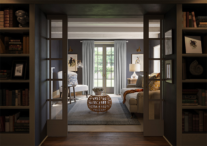 Roslin (Blackout), Lunar Grey - Made to Measure Curtains - Image 15